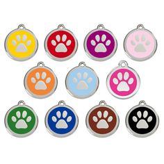 Enamel Stainless Steel Dog Tags