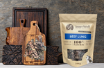 Inner Wolf Beef Lung 100g Dog Treats Sunshine Coast