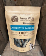 Inner Wolf Dehydrated Sardines 100g Dog Treats Sunshine Coast