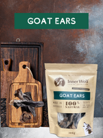 Inner Wolf Goat Ears 100g Dog Treats Sunshine Coast