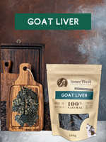 Inner Wolf Goat Liver 200g Dog Treats Sunshine Coast