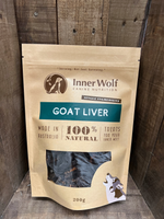 Inner Wolf Goat Liver 200g Dog Treats Sunshine Coast