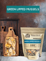 Inner Wolf Green Lip Mussels 500g Dog Treats Sunshine Coast