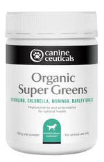 Canine Ceuticals Organic Super Greens 120g Success Dog Supplement Sunshine Coast