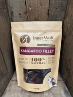 Inner Wolf Kangaroo Fillet 200g Dog Treats Sunshine Coast