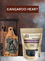 Inner Wolf Kangaroo Heart 200g Dog Treats Sunshine Coast