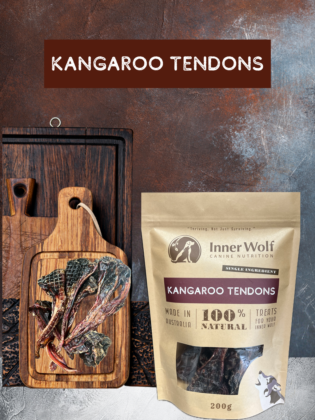 Kangaroo Tendons 200g