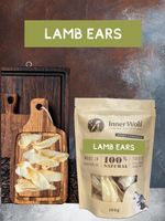 Inner Wolf Lamb Ears 100g Dog Treats Sunshine Coast