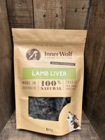 Inner Wolf Lamb Liver 200g Dog Treats Sunshine Coast