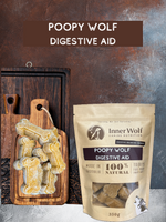 Inner Wolf Poopy Wolf DIgestive Aid Dog Treats Sunshine Coast