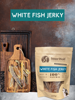 Inner Wolf White Fish Jerky 200g Dog Treats Sunshine Coast