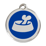 Bone in Bowl Pet Tag