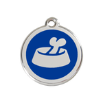 Bone in Bowl Pet Tag
