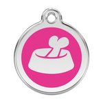 Bone in Bowl Pet Tag