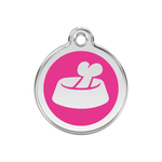Bone in Bowl Pet Tag