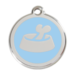 Bone in Bowl Pet Tag