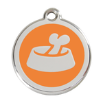 Bone in Bowl Pet Tag