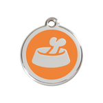 Bone in Bowl Pet Tag
