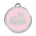 Bone in Bowl Pet Tag