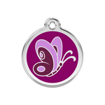 Butterfly Pet Tag