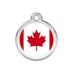 Canadian Flag Pet Tag
