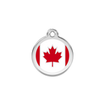 Canadian Flag Pet Tag