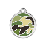 Camouflage Pet Tag