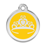 Crown Pet Tag