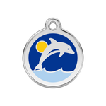 Dolphin Pet Tag