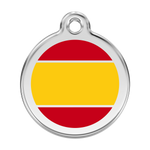 Spanish Flag Pet Tag