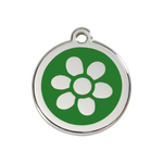 Flower Pet Tag