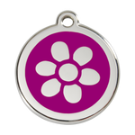 Flower Pet Tag