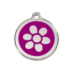 Flower Pet Tag