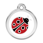 Ladybug Pet Tag