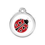 Ladybug Pet Tag