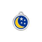 Moon & Stars Pet Tag