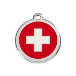 Swiss Cross Pet Tag
