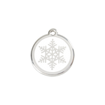Snowflake Pet Tag