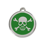 Skull & Crossbones Pet Tag
