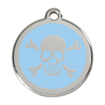 Skull & Crossbones Pet Tag