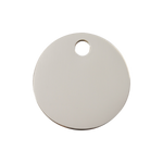 Flat Circle Pet Tag