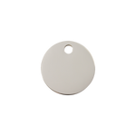 Flat Circle Pet Tag