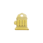 Fire Hydrant Brass Pet Tag
