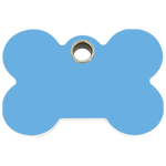 Bone Plastic Pet Tag