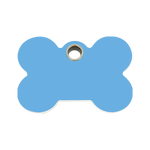 Bone Plastic Pet Tag