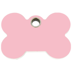 Bone Plastic Pet Tag