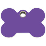 Bone Plastic Pet Tag