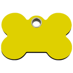 Bone Plastic Pet Tag