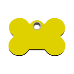 Bone Plastic Pet Tag