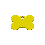 Bone Plastic Pet Tag